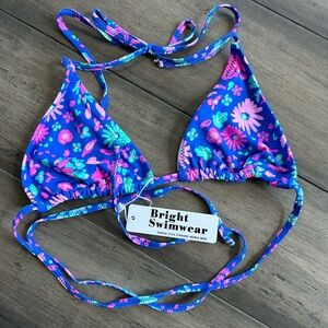 Bright Swimwear Maria Top Sky Purple